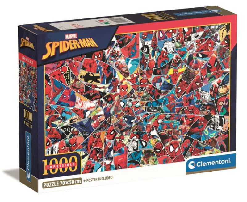 CLEMENTONI PROMO Puzzle 1000el Impossible Spiderman 39916