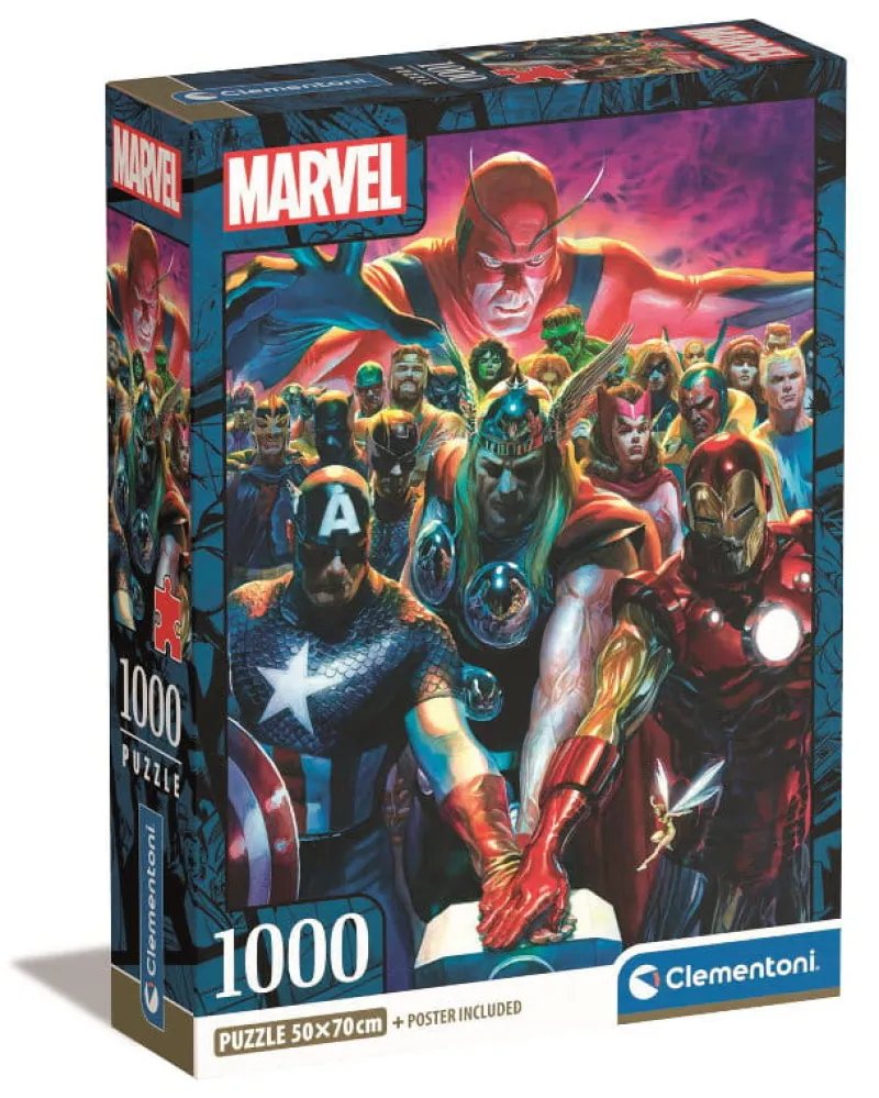 CLEMENTONI PROMO Puzzle 1000el Avengers Marvel 39915