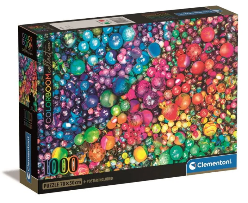 CLEMENTONI PROMO Puzzle 1000el Colorboom Marbles 39780 p6