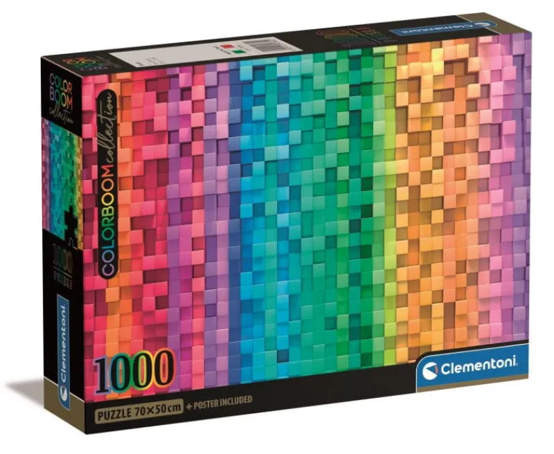 CLEMENTONI PROMO Puzzle 1000el Colorboom Pixel 39782 p6