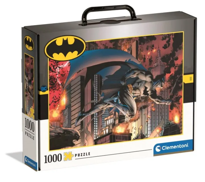 CLEMENTONI PROMO Puzzle 1000el w walizce Batman 39678 p6