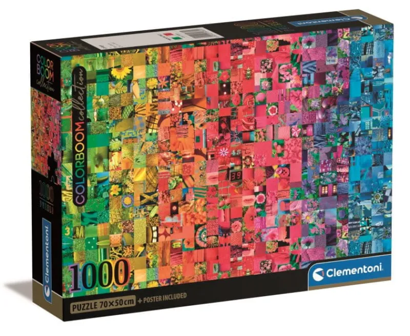 CLEMENTONI PROMO Puzzle 1000el Colorboom Collection collage 39781 p6