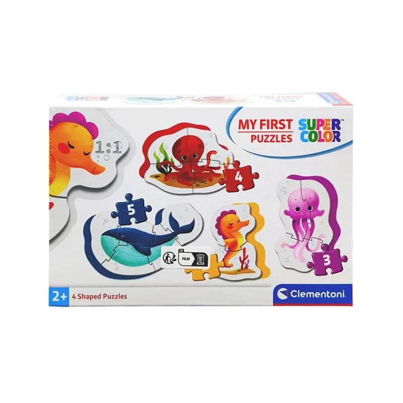CLEMENTONI PROMO Puzzle Moje Pierwsze Puzzle Sea Life Zwierzęta morskie 20835