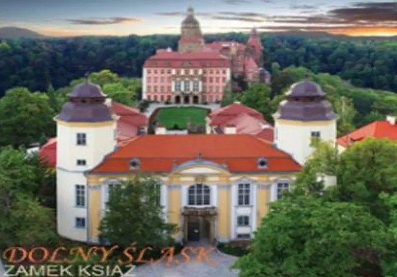 NORIMPEX PROMO Diamentowa mozaika Zamek Książ 30x40cm 1006427
