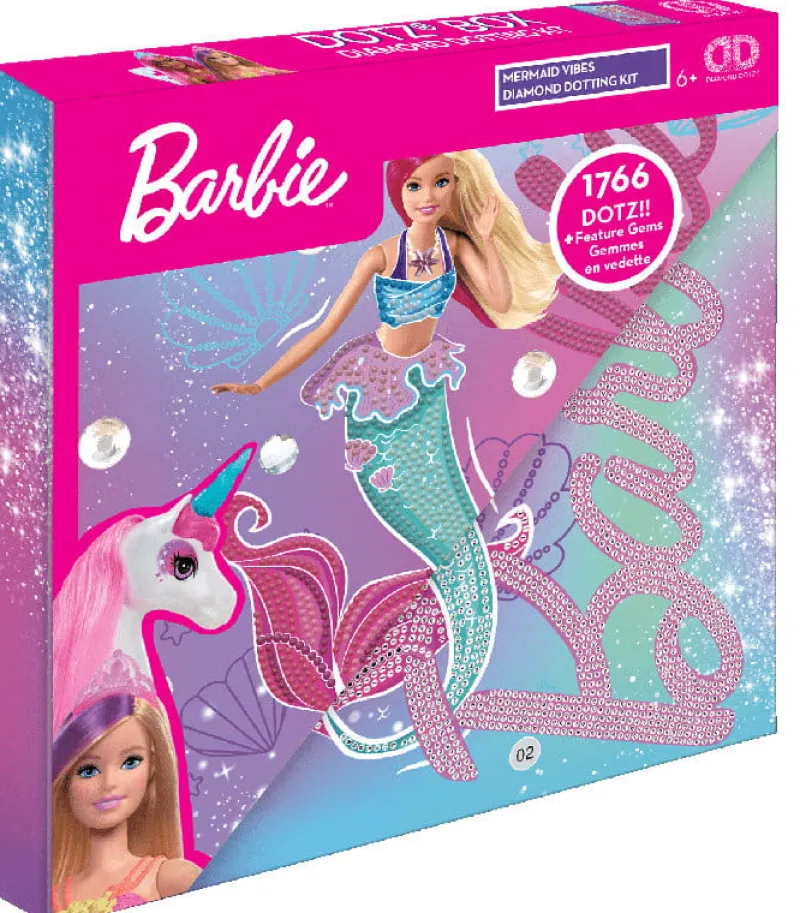 DANTE PROMO Diamond Dotz Barbie Mermaid vibes Syrena Diamentowa mozaika DBX095