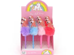 ADAR PROMO Długopis pompon papuga 491137 p12, mix cena za 1 szt