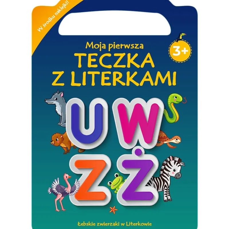 Dzieci TREFL PROMO Łebskie zwierzaki w literkowie. Moja pierwsza teczka z literkami. Literki U-Ż KS66621