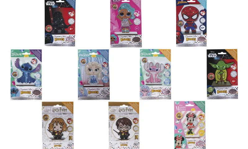 EPEE PROMO Crystal Art Buddies - Mozaika diamentowa 2D, 10 ass mix p21, cena za 1 szt