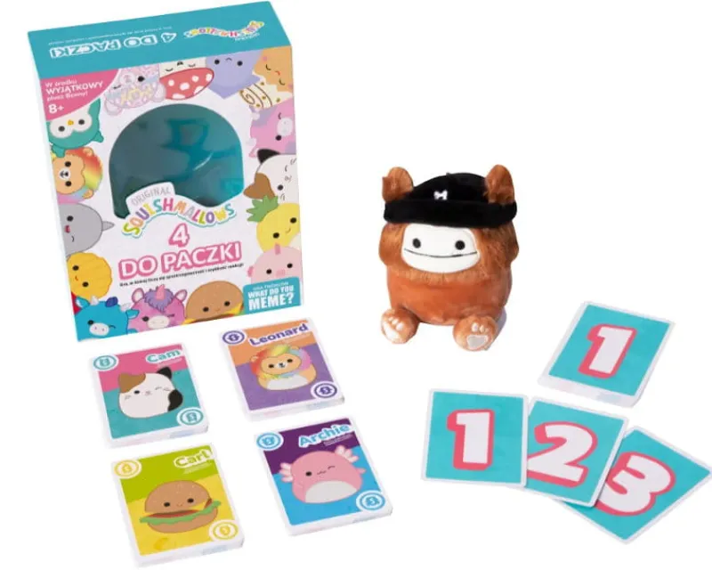EPEE PROMO Squishmallows - 4 do paczki gra karciana p6 60076