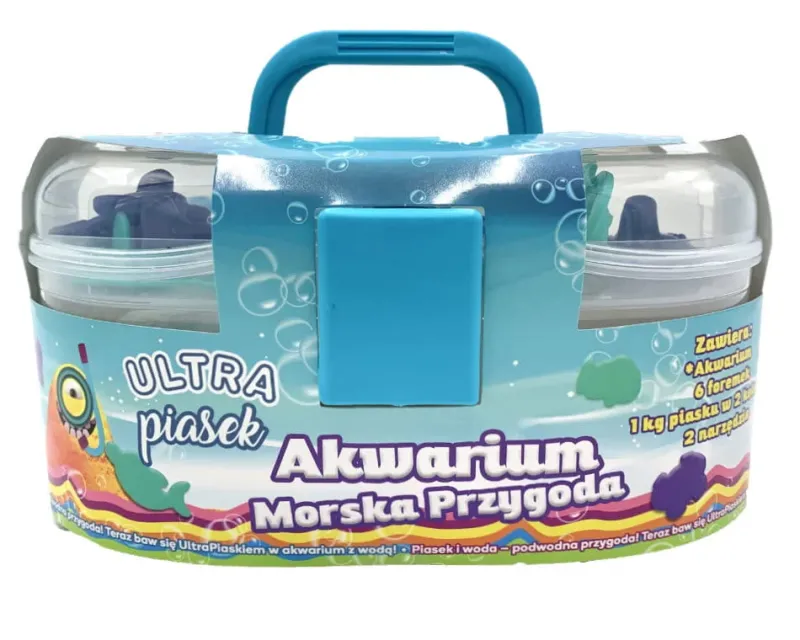 EPEE PROMO Ultra piasek Akwarium Morska Przygoda 1kg piasku + akcesoria 8591945093193