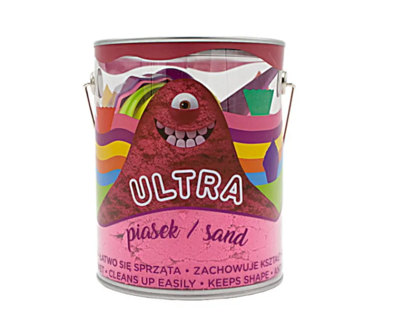 EPEE PROMO Ultra Piasek Puszka 900g różowy + 4 foremki Muffinki + 2 narzędzia 092554