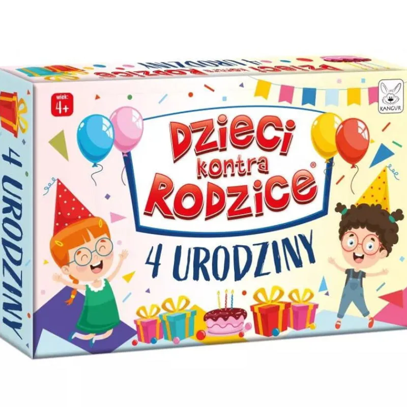 KANGUR PROMO Gra Dzieci kontra Rodzice Urodziny 4+