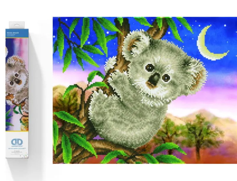 DANTE PROMO Haft diamentowy Diamond Dotz Diamentowa mozaika Koala 56x45cm DD7012