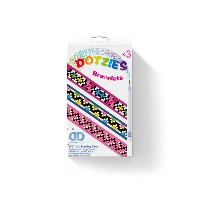 DANTE PROMO Haft Diamentowy Diamond Dotz Evening glow bransoletki Diamentowa mozaika 018-DTZ11021