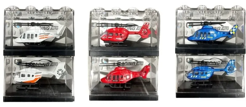 NORIMPEX PROMO Helikopter ratunkowy w klocku 2001196 mix cena za 1 szt