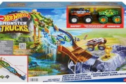 MATTEL PROMO HOT WHEELS MONSTER TRUCKS Wyścig wraków HJG32