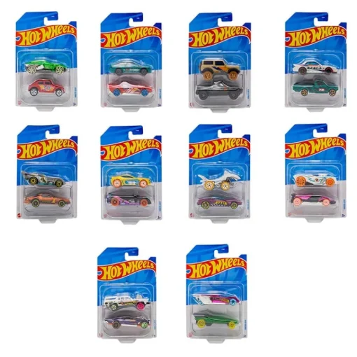 INNI PROMO Hot Wheels Samochodzik podstawowy 2-pak FVN40 MATTEL p12 mix cena za 1 szt