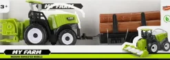 EURO-TRADE PROMO Kombajn z akcesoriami Moje Ranczo 500586 Mega Creative