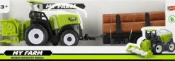 EURO-TRADE PROMO Kombajn z akcesoriami Moje Ranczo 500586 Mega Creative