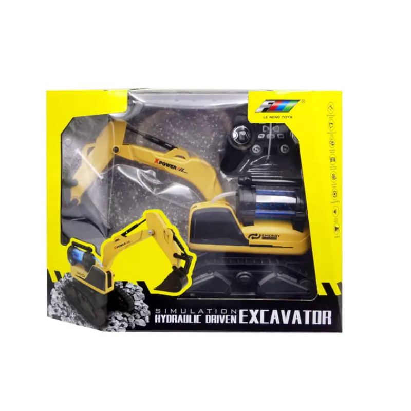 NORIMPEX PROMO Koparka zdalnie sterowana z napędem hydraulicznym w pudełku 1006460