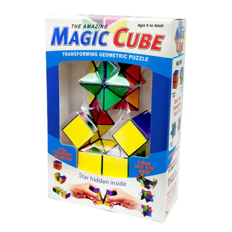 INNI PROMO Kostka łamigłówka geometryczna puzzle w pudełku PZB040110