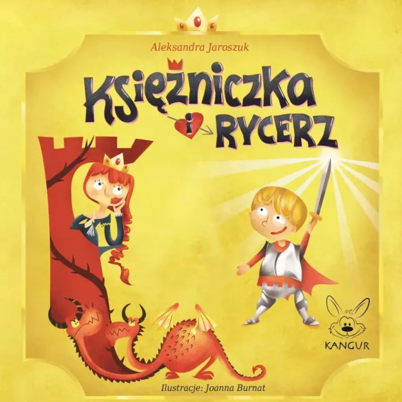 Dzieci KANGUR PROMO Książeczka Księżniczka i Rycerz
