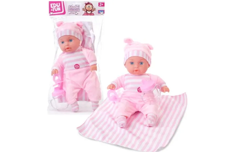 ARTYK PROMO Lalka bobas Edu&Fun Słodki maluszek 30cm 168482