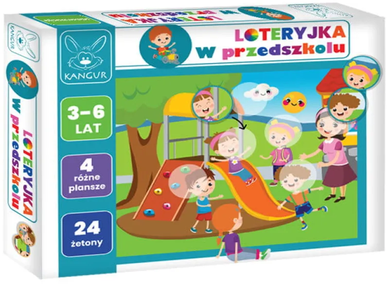 KANGUR PROMO Loteryjka. W przedszkolu gra