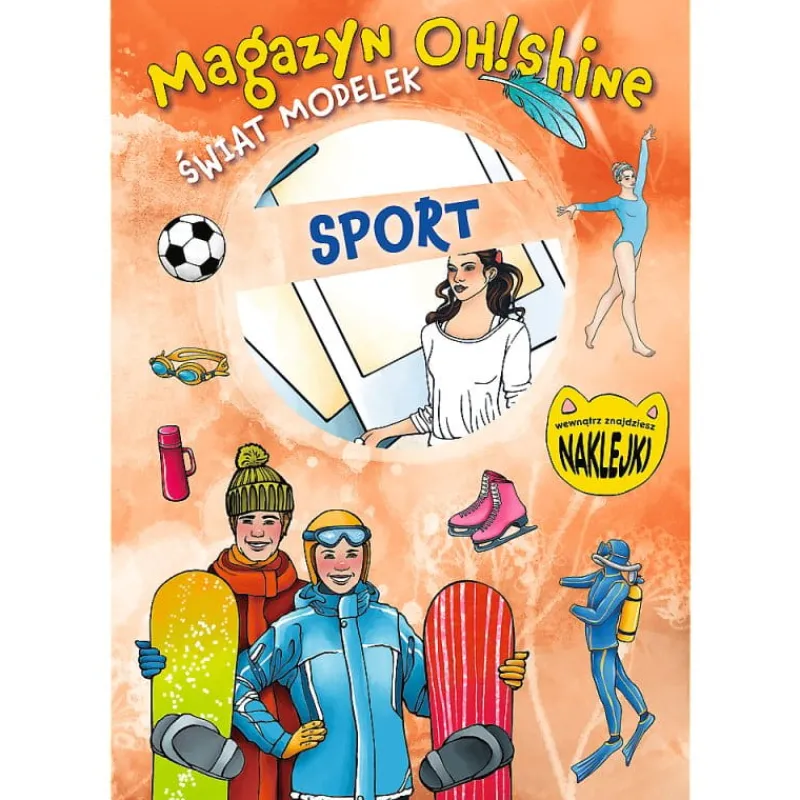 Dzieci TREFL PROMO Magazyn OH!Shine. Świat modelek. Sport KS66928