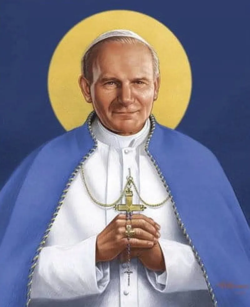 NORIMPEX PROMO Malowanie po numerach Papież Jan Paweł II 50x40cm 2000651