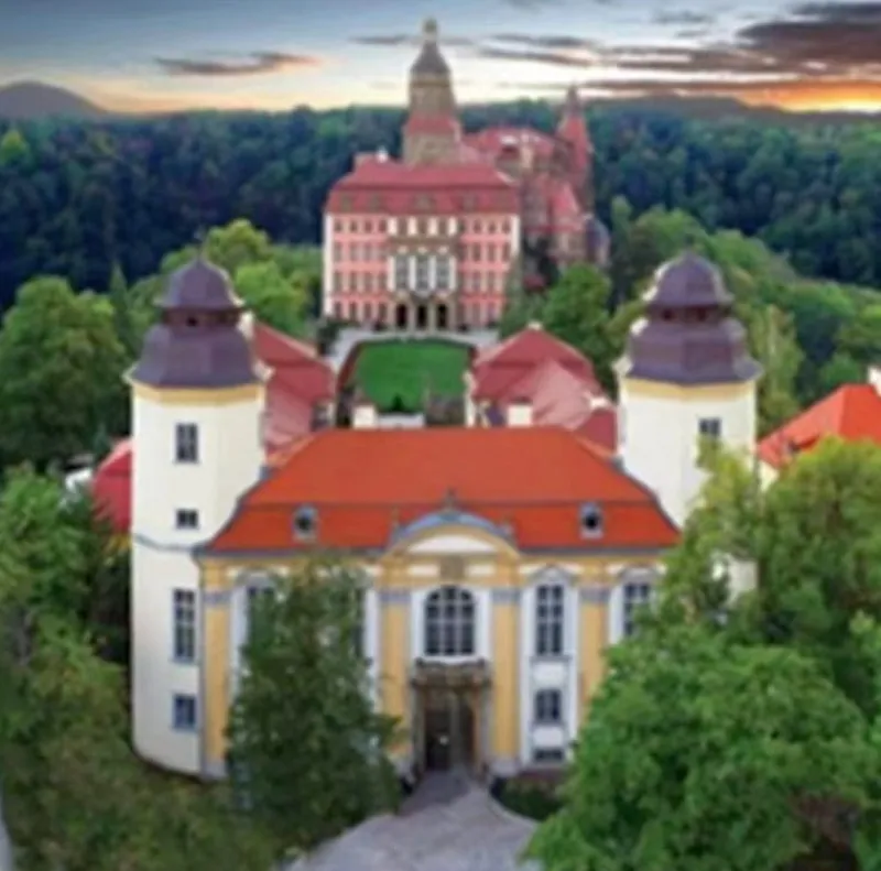 NORIMPEX PROMO Malowanie po numerach Zamek Książ 40x50cm 1006435