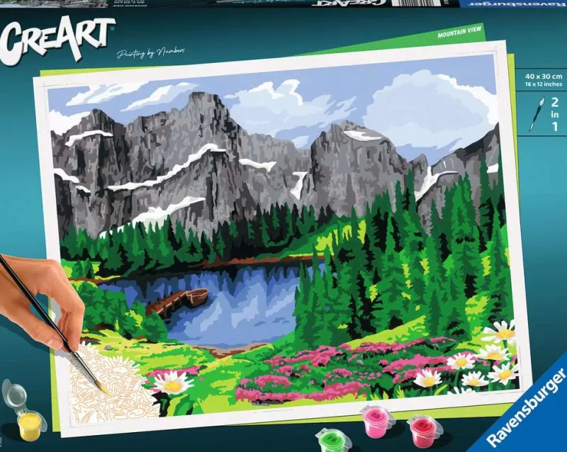 RAVENSBURGER PROMO Malowanka CreArt: Dolomity 201556 malowanie po numerach