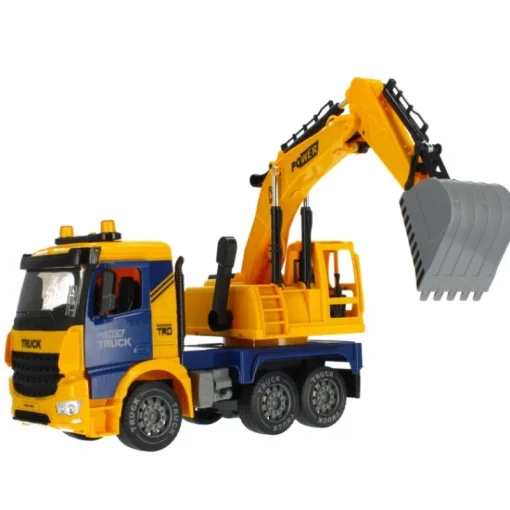 EURO-TRADE PROMO Maszyna budowlana koparka dźwięk+światło 481106 MC