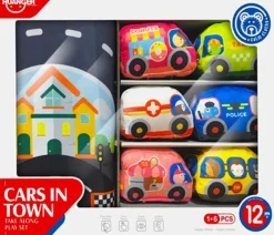 EURO-TRADE PROMO Mata miękka parking + 6x auto 502303 Mega Creative