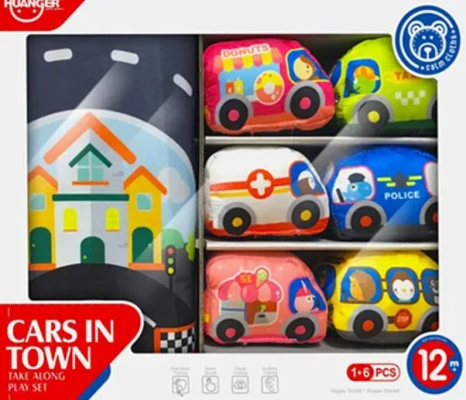 EURO-TRADE PROMO Mata miękka parking + 6x auto 502303 Mega Creative