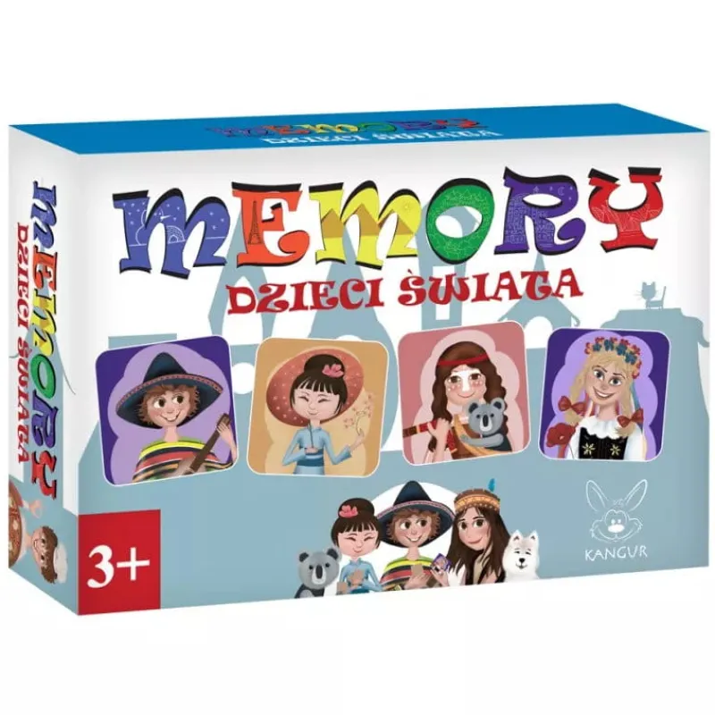 KANGUR PROMO Memory. Dzieci Świata gra