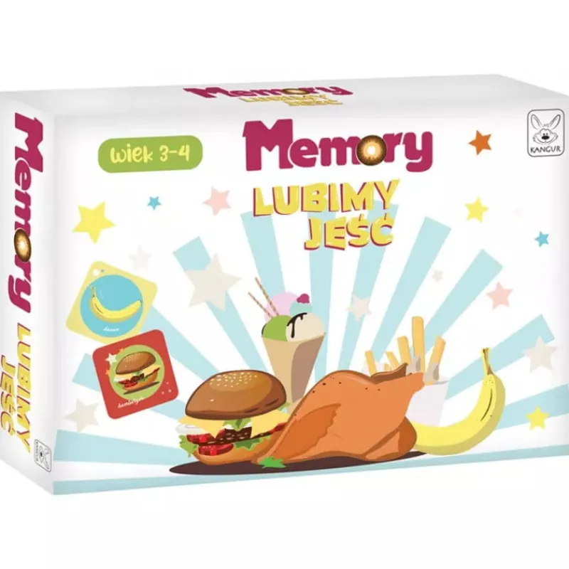 KANGUR PROMO Memory Lubimy jeść gra