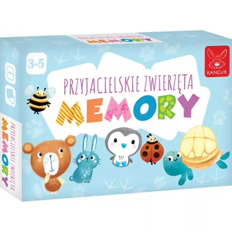 KANGUR PROMO Memory przyjaciele zwierząt gra