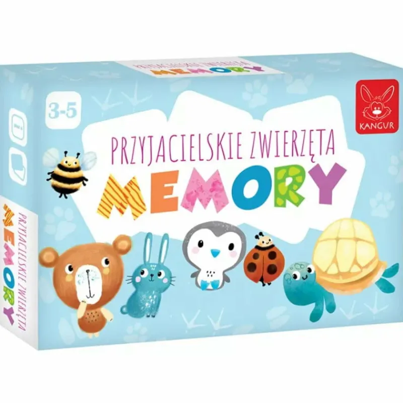 KANGUR PROMO Memory przyjaciele zwierząt gra