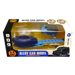 NORIMPEX PROMO Mini metalowe auto na radio z opaską na rękę NO-1007922