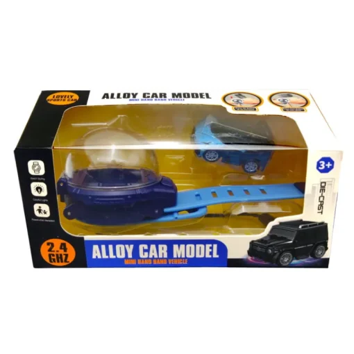NORIMPEX PROMO Mini metalowe auto na radio z opaską na rękę NO-1007922