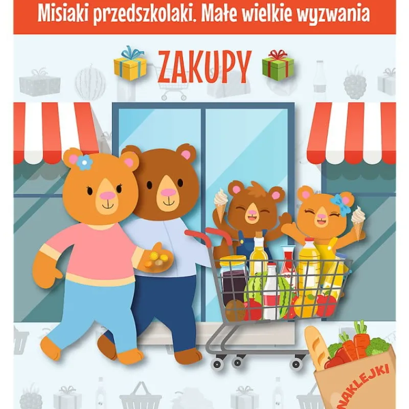 Dzieci TREFL PROMO Misiaki przedszkolaki. Małe wielkie wyzwania. Zakupy 09550