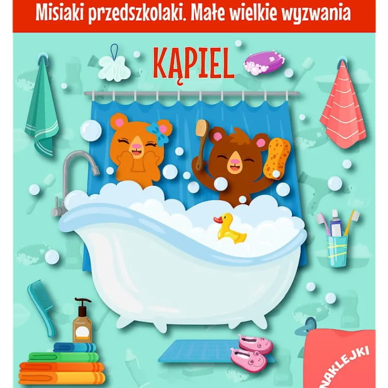 Dzieci TREFL PROMO Misiaki przedszkolaki. Małe wielkie wyzwania. Kąpiel 09536