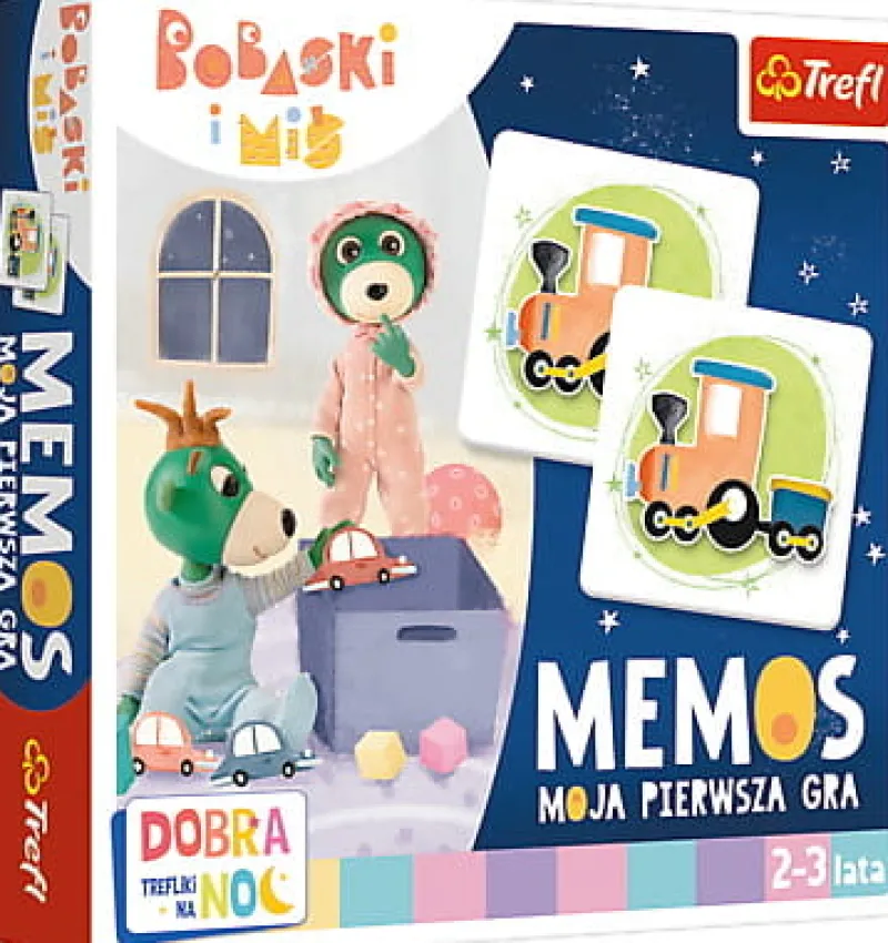 TREFL PROMO Mój pierwszy memos - Dobranoc, iki na noc. Rodzina ików gra 02038 p12
