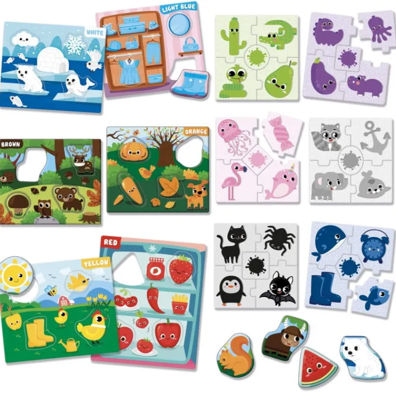 LISCIANI GIOCHI PROMO Montessori Baby Gra z kolorami 105991 LISCIANI