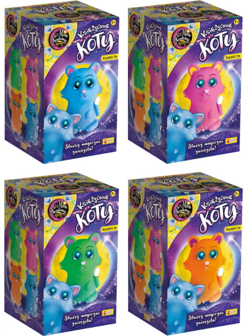 LISCIANI GIOCHI PROMO Moon Academy Kolekcja księżycowych kotów 106059 LISCIANI mix cena za 1 szt