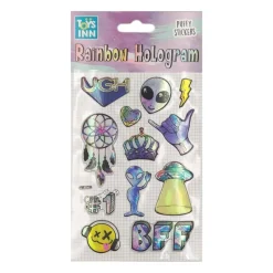 STNUX PROMO Naklejki rainbow hologram - alien 8677 p6