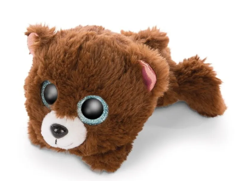 NICI PROMO 46920 Maskotka przytulanka leżący Niedźwiedź Mr Cuddle 15cm Glubschis