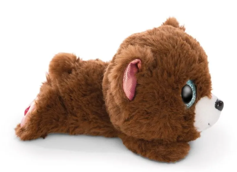 NICI PROMO 46920 Maskotka przytulanka leżący Niedźwiedź Mr Cuddle 15cm Glubschis