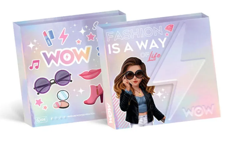 KIDS EUROSWAN PROMO Notatnik z samoprzylepnymi karteczkami WoW Generation WOW00074 mix cena za 1 szt